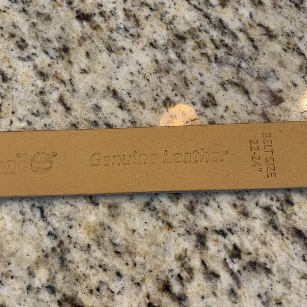 Timberland‎ Boys Belt Size Small NWT Brown Genuine Leather Belt Size 22
